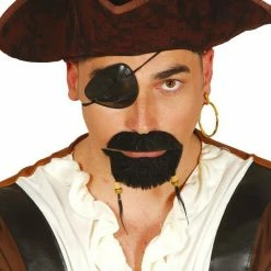 Fiestas Guirca Pirate Crossbones Eyepatch And Earring Set Pirate Costumes