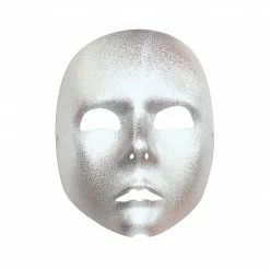 Bristol Plain Silver Face Mask