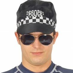 Fiestas Guirca Uniform Costumes Police Hat