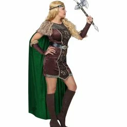 Widmann Medieval, Renaissance & Tudor Costumes Premium Viking Queen Costume