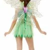 Smiffy's Pretty Pixie Fairy Wings Purple Flower Fairytale Costumes
