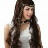 Wicked Medieval, Renaissance & Tudor Costumes Ladies Renaissance Princess Wig Brown