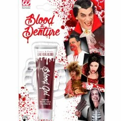 Wicked Halloween Professional Fake Blood And Fangs