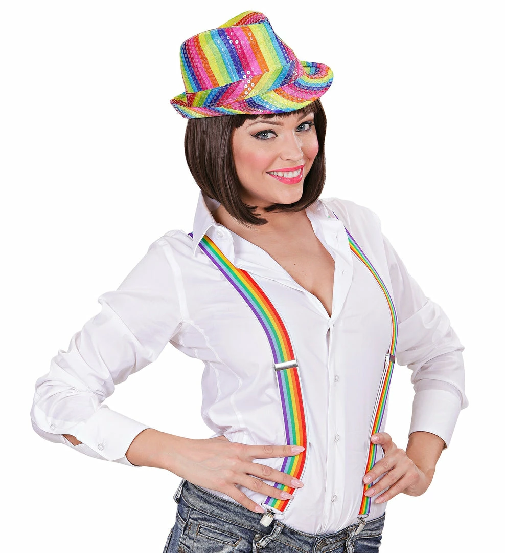 Widmann Clown & Circus Rainbow Braces