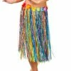 Wicked Rainbow Hula Grass Skirt