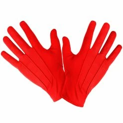 Bristol 1950's Red Gloves Adult