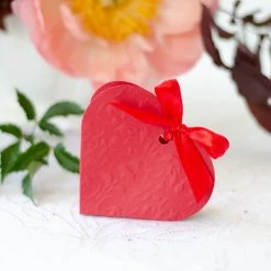 Partydecor Red Heart Favor Boxes Pack Of 10 Valentines