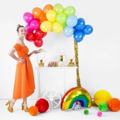 Partydecor Red Honeycomb Decoration 30cm