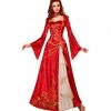 Widmann Decades And History Red Renaissance Princess Costume
