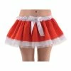Wicked Ladies Christmas Red & White Christmas Tutu Skirt