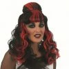 My Fancy Dress Halloween Red And Black Spider Wig