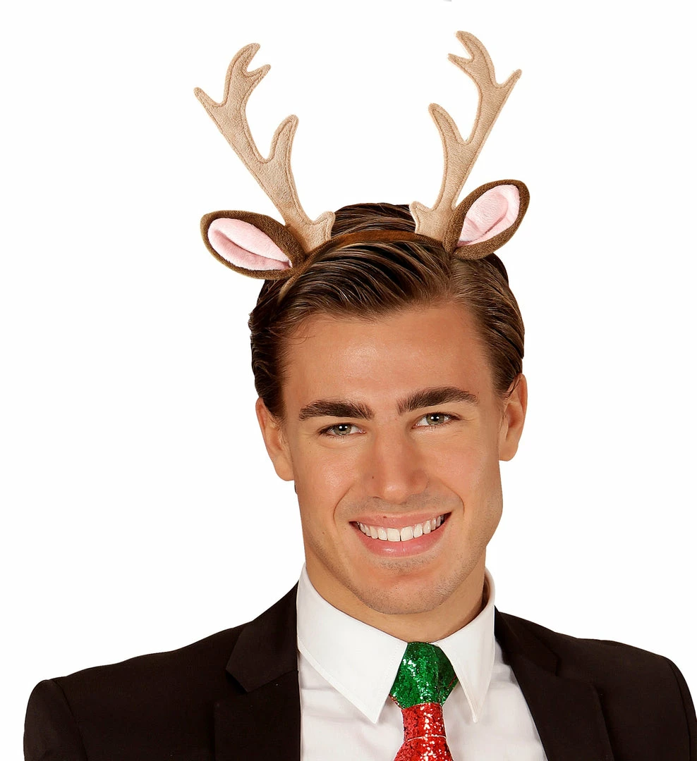 Widmann Christmas Costumes Reindeer Antler Headpiece