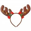 Widmann Reindeer Antlers With Red Bows And Jingle Bells