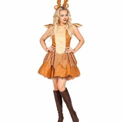 Widmann Christmas Costumes Reindeer Costume Ladies