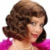Widmann Roaring 20's Brown Wig
