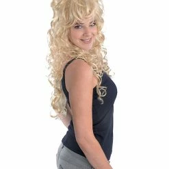 Bristol Rock Chick Blonde Wig