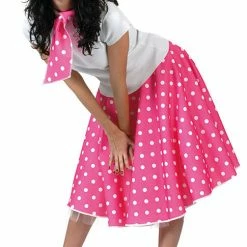 Bristol Adult Rock N Roll Skirt Fushia