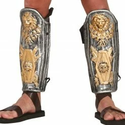 Fiestas Guirca Egyptian, Roman & Greek Roman Lion Shin Guards