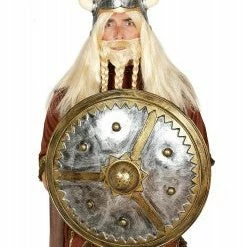 My Fancy Dress Large Round Viking Shield Medieval, Renaissance & Tudor Costumes