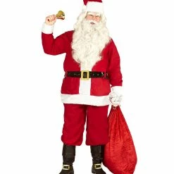 Widmann Christmas Costumes Santa Claus Suit 4 Piece Costume