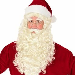 Widmann Christmas Costumes Santa Claus Wig, Beard & Eyebrow Set