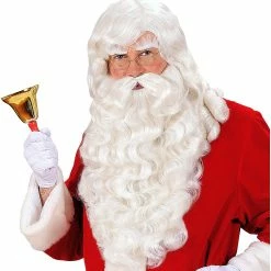 Widmann Deluxe Santa Wig Eyebrow And Beard Christmas Costumes