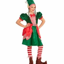 Widmann Santa's Little Helper Costume Girl