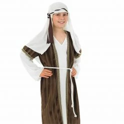 Funshack Christmas Costumes Shepherd Costume Boys Brown And White