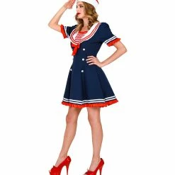 Widmann Ship Ahoy Sailor Costume Ladies