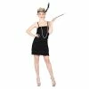 Wicked Showtime Flapper Girl Black