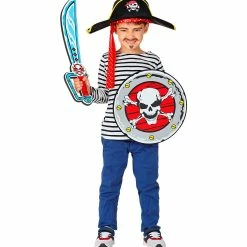 Widmann Skull Pirate Sword And Shield Set Child's