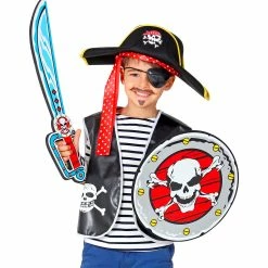 Widmann Skull Pirate Sword And Shield Set Child's