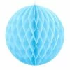 Partydecor Sky Blue Honeycomb Decoration 10cm