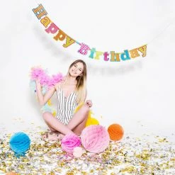 Partydecor Party Supplies Sky Blue Honeycomb Decoration 20cm