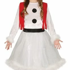 Fiestas Guirca Snowgirl Children's Costume Christmas Costumes