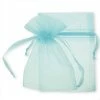 My Fancy Dress Soft Blue Organza Bags 15cm X 10cm Party Supplies