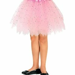 Fiestas Guirca Sparkling Tutu Skirt Pink Kids Christmas Costumes