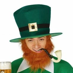 Fiestas Guirca St Patrick's Day Leprechaun Top Hat