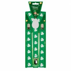Wicked St Patrick's Day Trouser Braces World Costumes