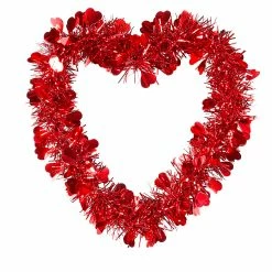 Widmann St Valentines Day Tinsel Heart