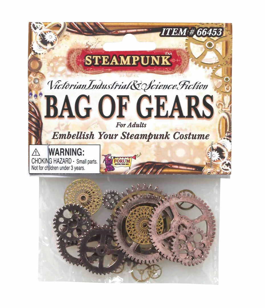 Bristol Costume Accessories Steampunk Gears