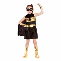 Wicked Super Hero Girl Costume Black