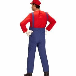 Widmann Super Plumber Mario Red Costume