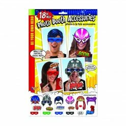 Bristol Superhero Themed Party Photo Booth Props Superhero & Villiain