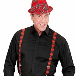 Bristol Braces Punk Tartan 1920's