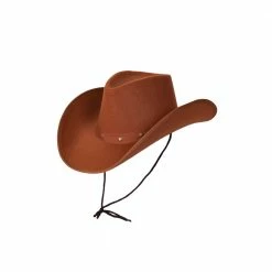 Wicked Texan Cowboy Hat Brown Studded