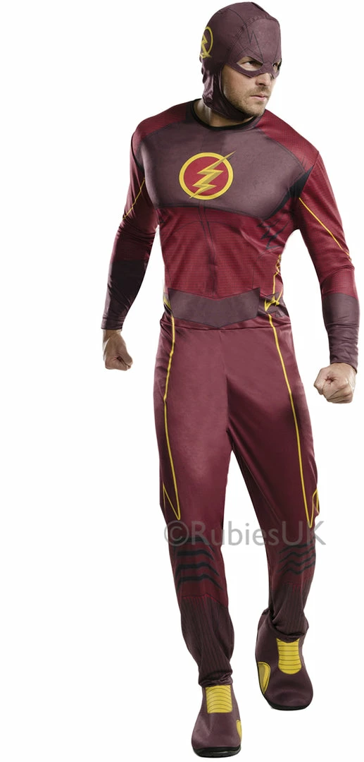 Rubies Superhero & Villiain Deluxe The Flash Adult Costume