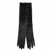Bristol Theatrical Satin Black Gloves