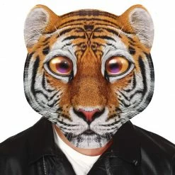 Fiestas Guirca Big Head Tiger Oversized Mask