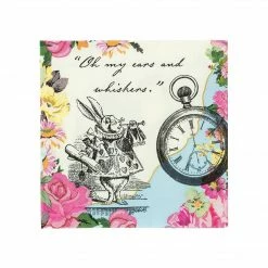 Talking Tables Party Supplies Truly Alice Cocktail Napkins Pack Of 20